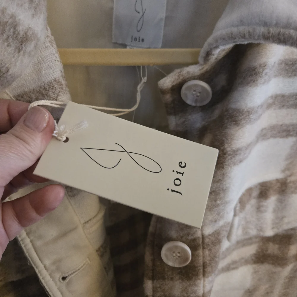 Plaid Button-Up Jacket - Picture 2 of 4